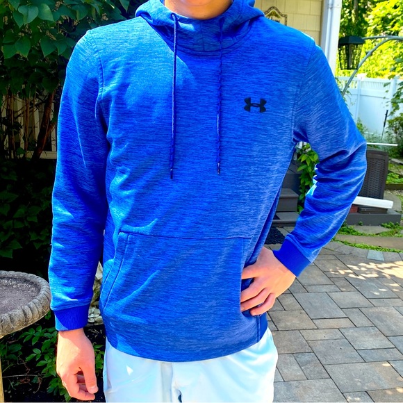 Blue Hoodie, Coldgear, size S - Picture 1 of 3